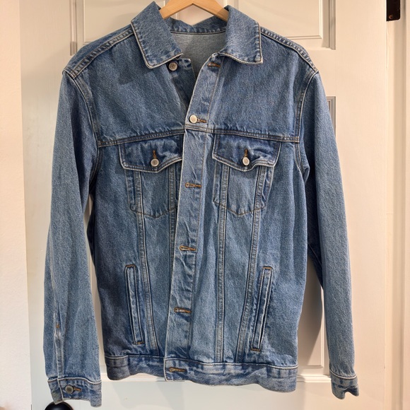 John Galt oversized jean jacket - Picture 1 of 5